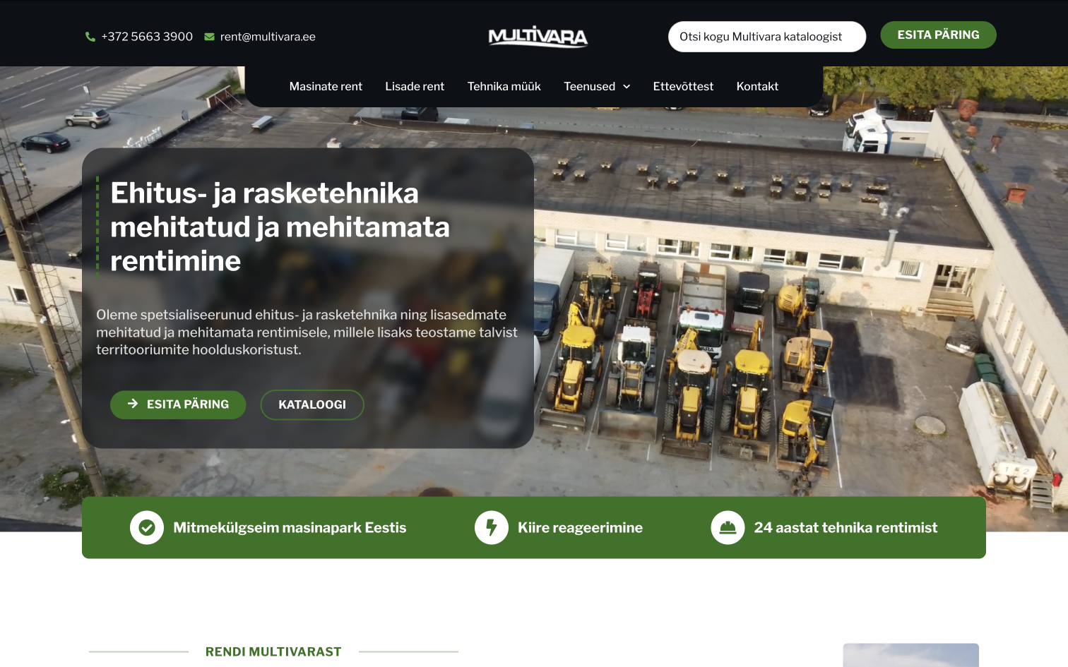 Multivara website